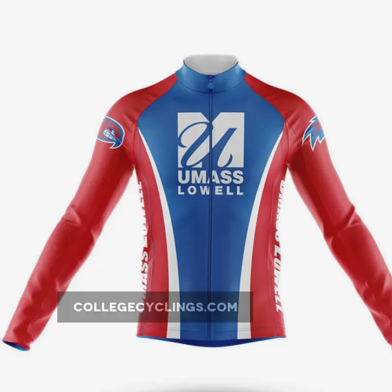 University of Massachusetts Lowell Long Sleeve Cycling Jersey