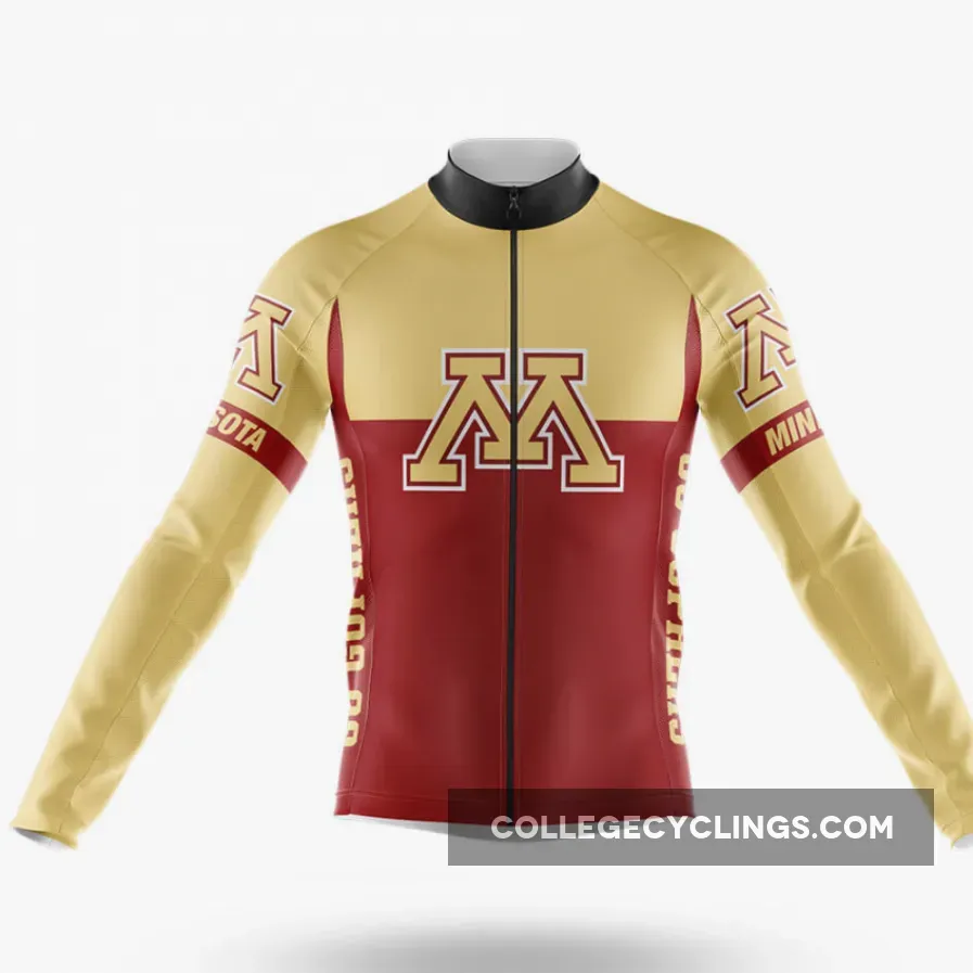University of Minnesota Long Sleeve Cycling Jersey Ver.2