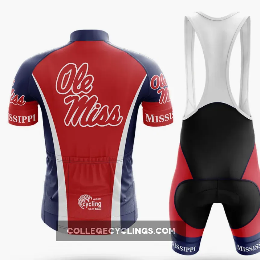 University of Mississippi Long Sleeve Cycling Jersey University of Mississippi Long Sleeve Cycling Jersey