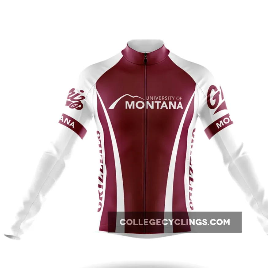 University of Montana Long Sleeve Cycling Jersey