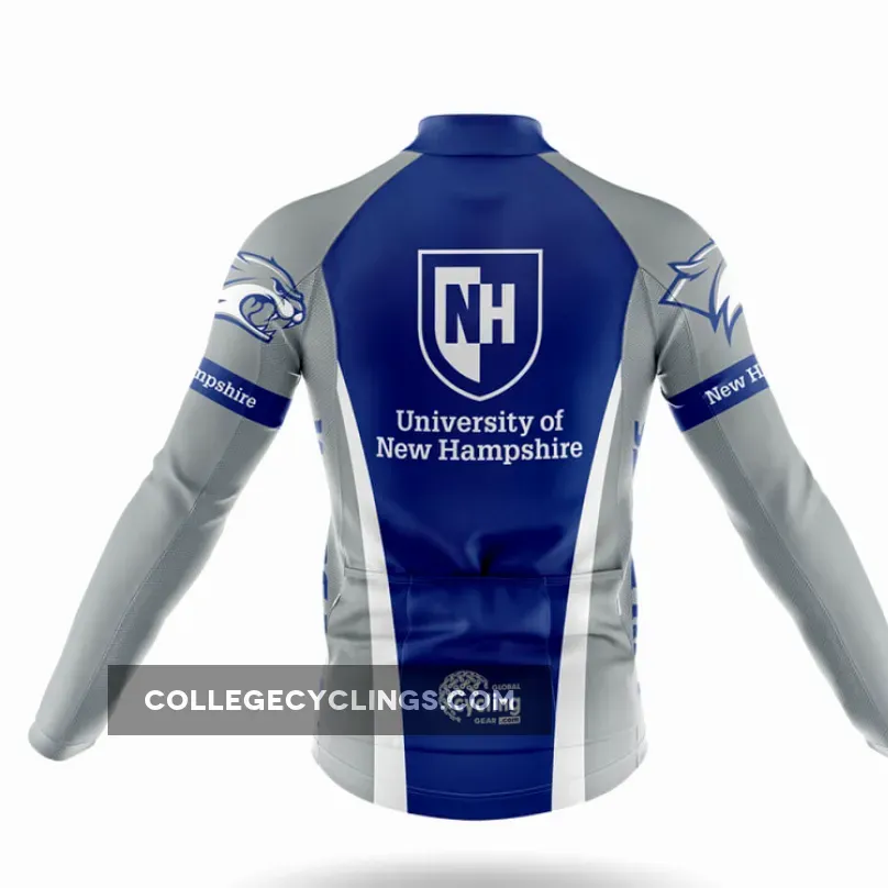University of New Hampshire Long Sleeve Cycling Jersey University of New Hampshire Long Sleeve Cycling Jersey
