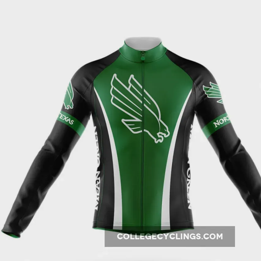 University of North Texas Long Sleeve Cycling Jersey