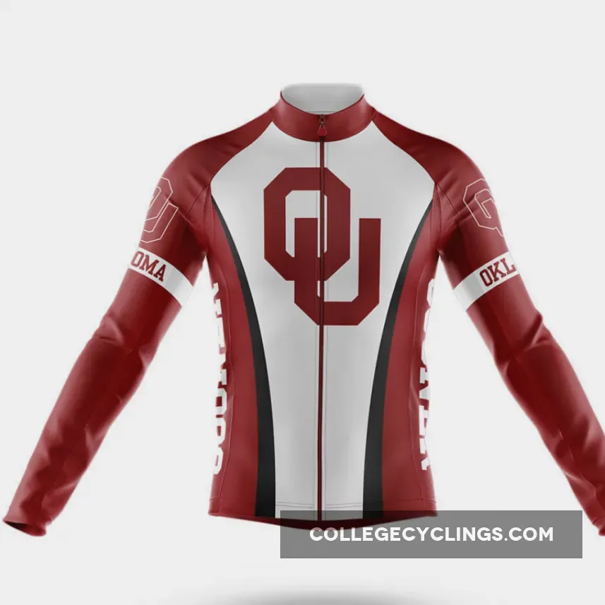 University of Oklahoma Long Sleeve Cycling Jersey