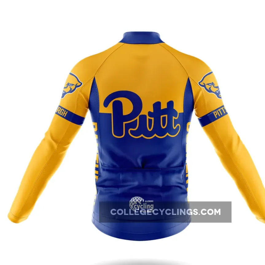 University of Pittsburgh Long Sleeve Cycling Jersey Ver.2 University of Pittsburgh Long Sleeve Cycling Jersey Ver.2