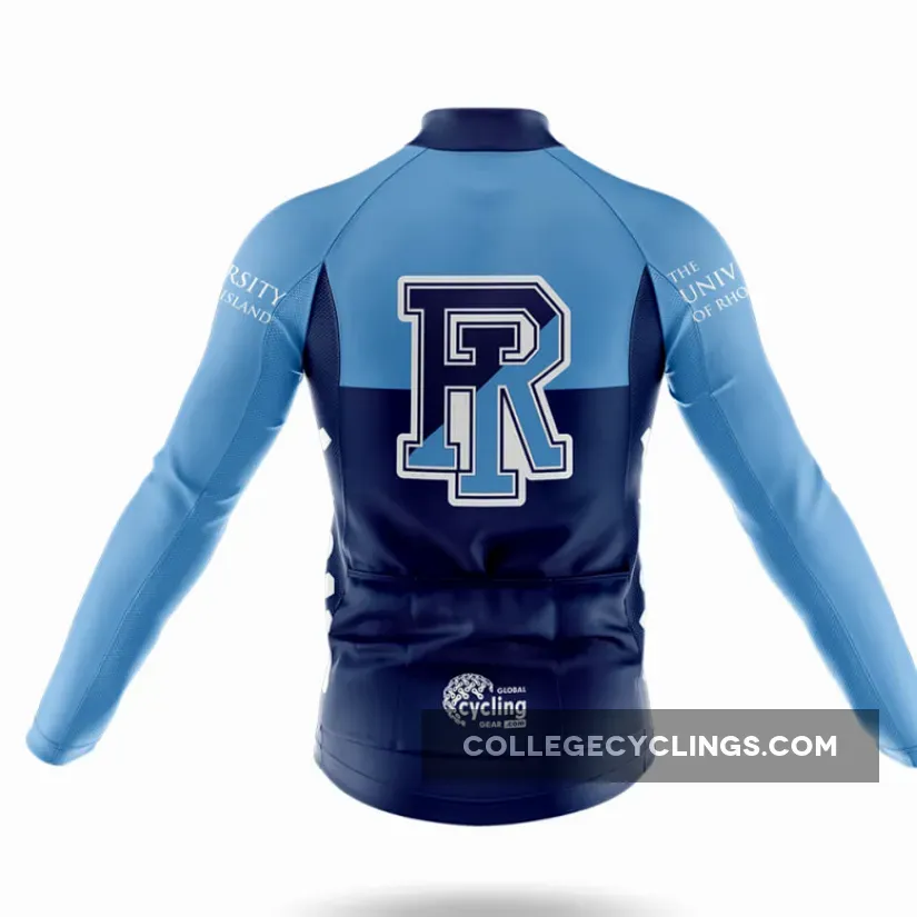 University of Rhode Island Long Sleeve Cycling Jersey Ver.2 University of Rhode Island Long Sleeve Cycling Jersey Ver.2