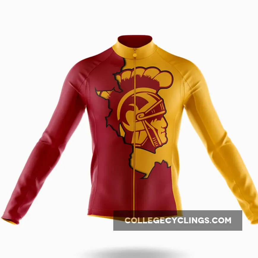 University of Southern California Long Sleeve Cycling Jersey
