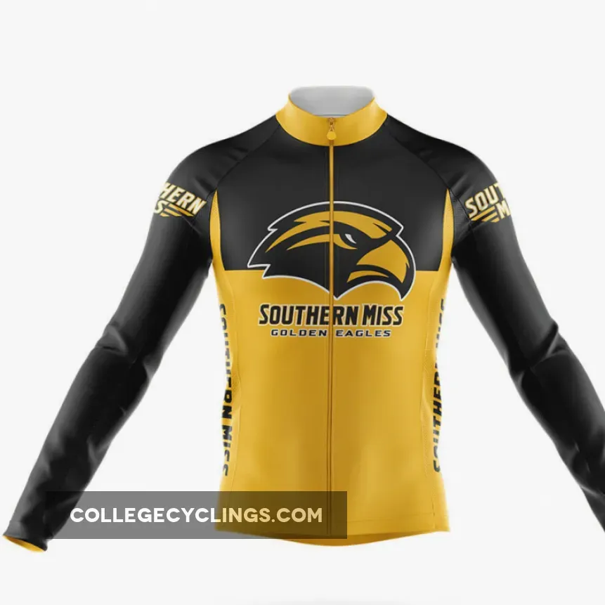 University of Southern Mississippi Long Sleeve Cycling Jersey Ver.2