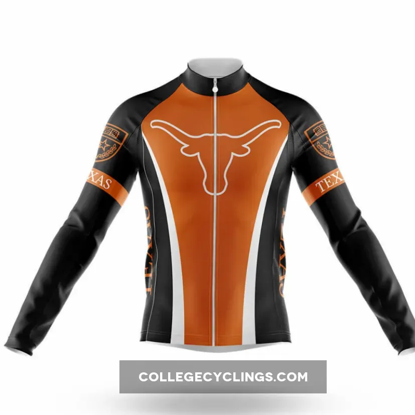 University of Texas Austin Long Sleeve Cycling Jersey