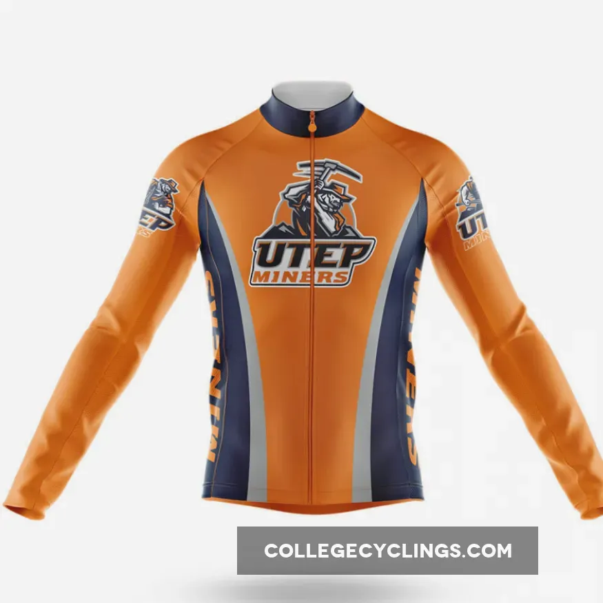 University of Texas Long Sleeve Cycling Jersey