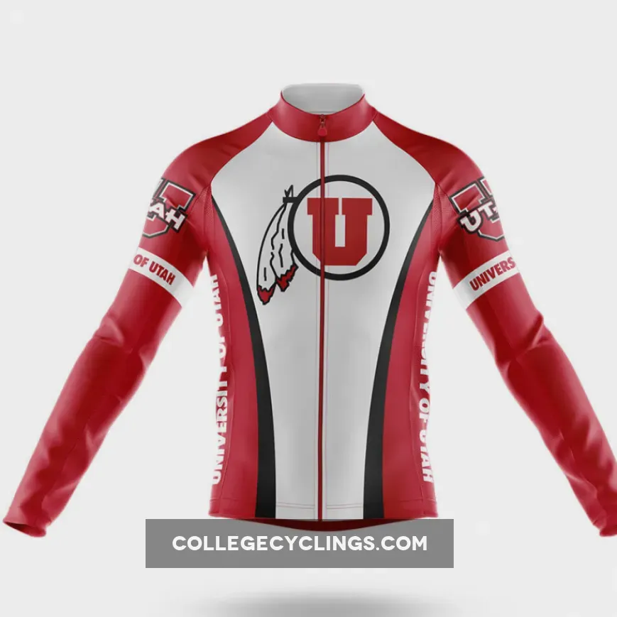 University of Utah Long Sleeve Cycling Jersey