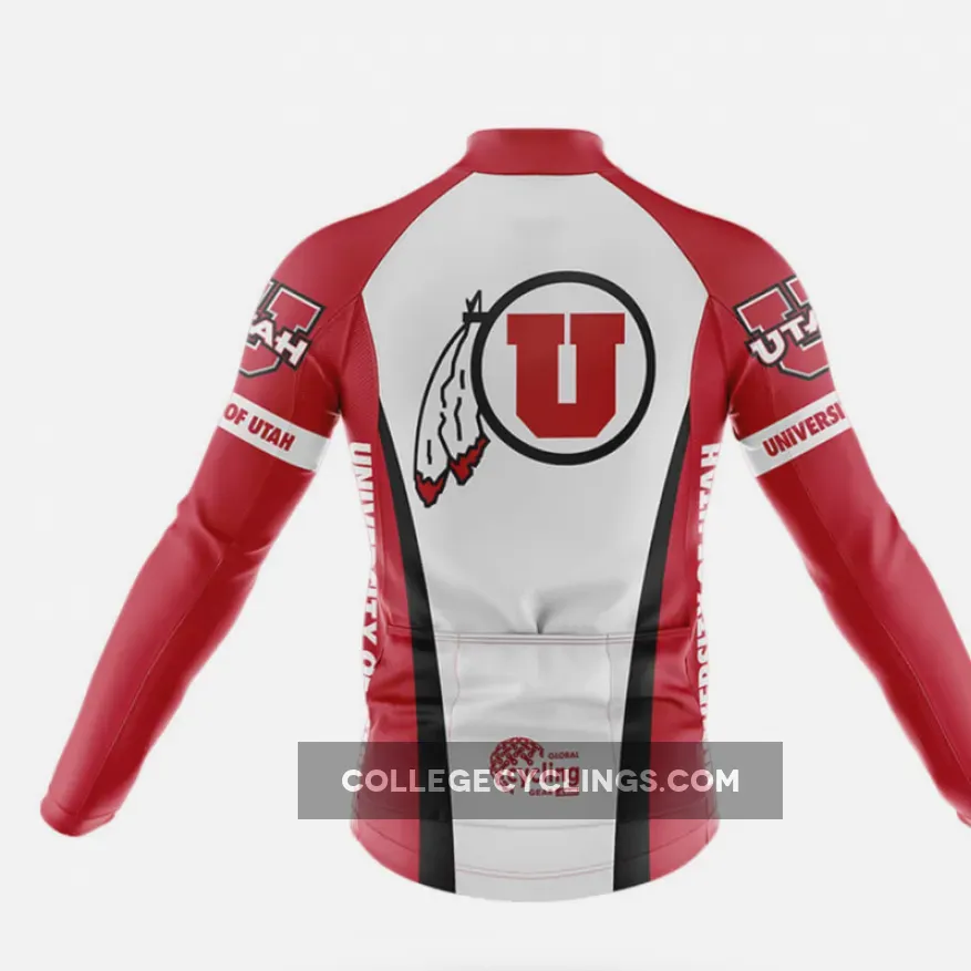 University of Utah Long Sleeve Cycling Jersey University of Utah Long Sleeve Cycling Jersey