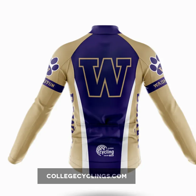 University of Washington Long Sleeve Cycling Jersey University of Washington Long Sleeve Cycling Jersey