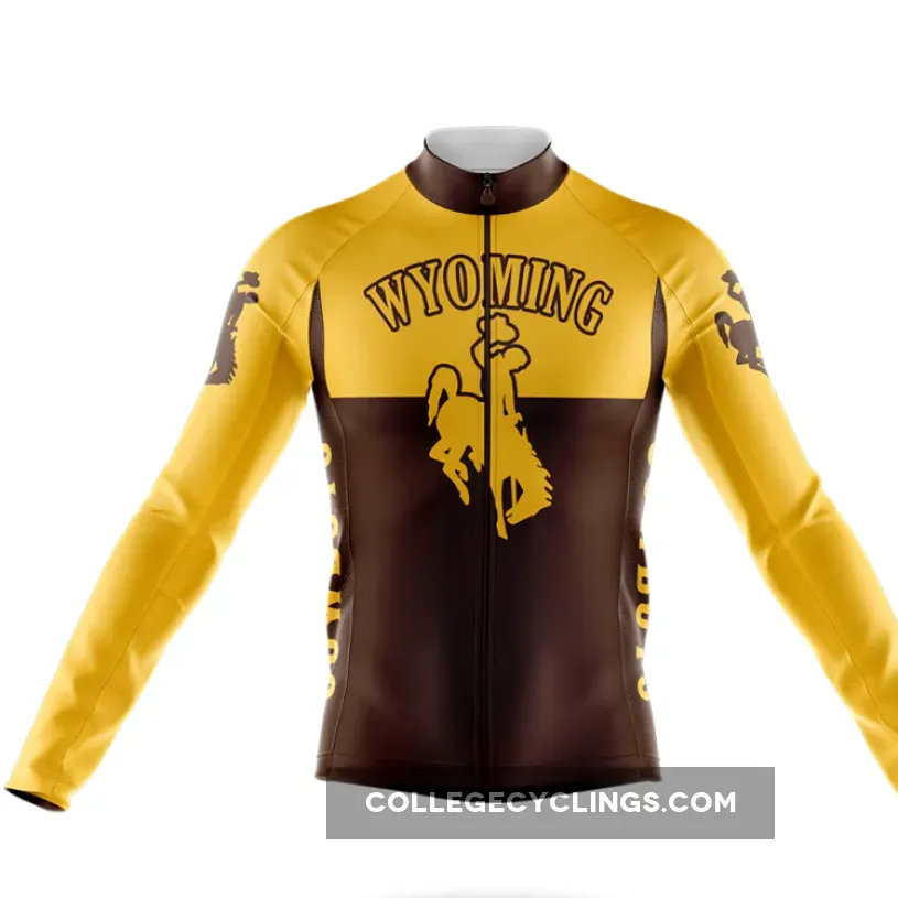 University of Wyoming Long Sleeve Cycling Jersey Ver.2