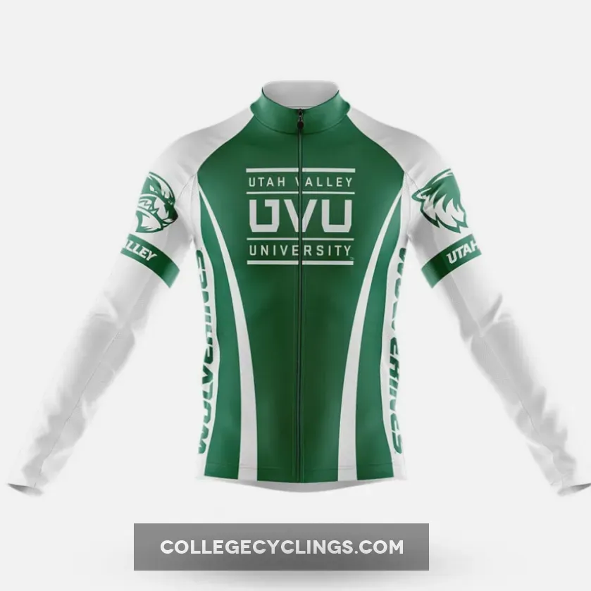 Utah Valley University Long Sleeve Cycling Jersey