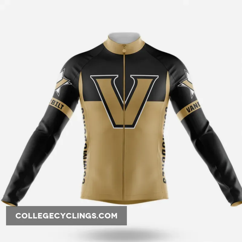 Vanderbilt University Long Sleeve Cycling Jersey Ver.2