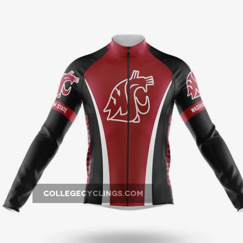Washington State University Long Sleeve Cycling Jersey