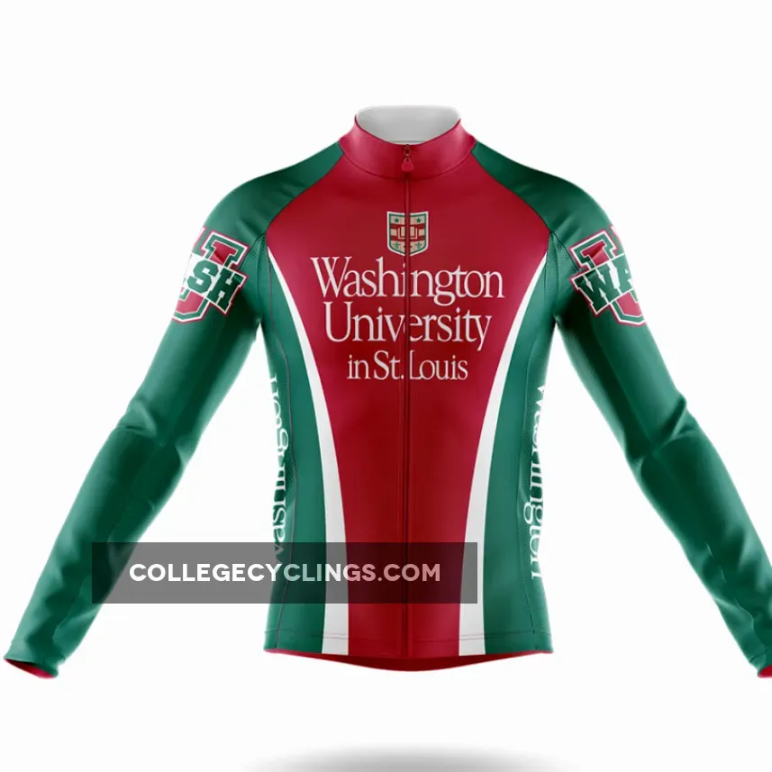 Washington University in St. Louis Long Sleeve Cycling Jersey