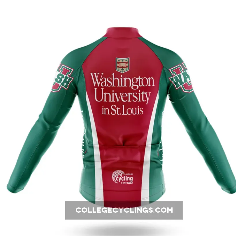 Washington University in St. Louis Long Sleeve Cycling Jersey Washington University in St. Louis Long Sleeve Cycling Jersey