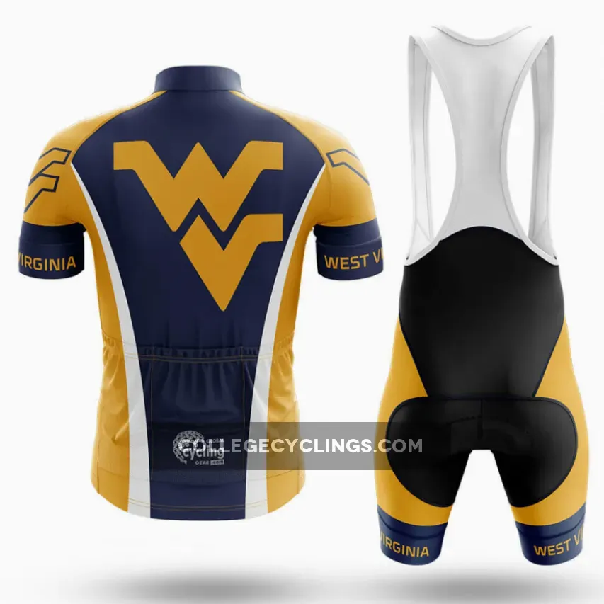 West Virginia University Long Sleeve Cycling Jersey West Virginia University Long Sleeve Cycling Jersey