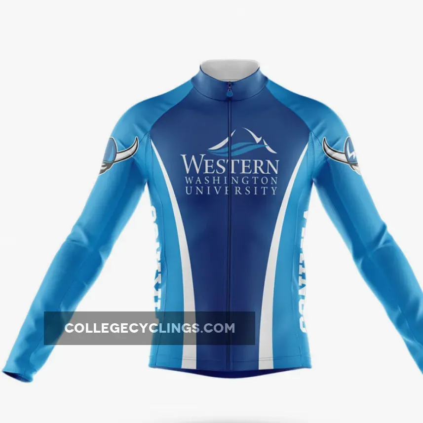 Western Washington University Long Sleeve Cycling Jersey