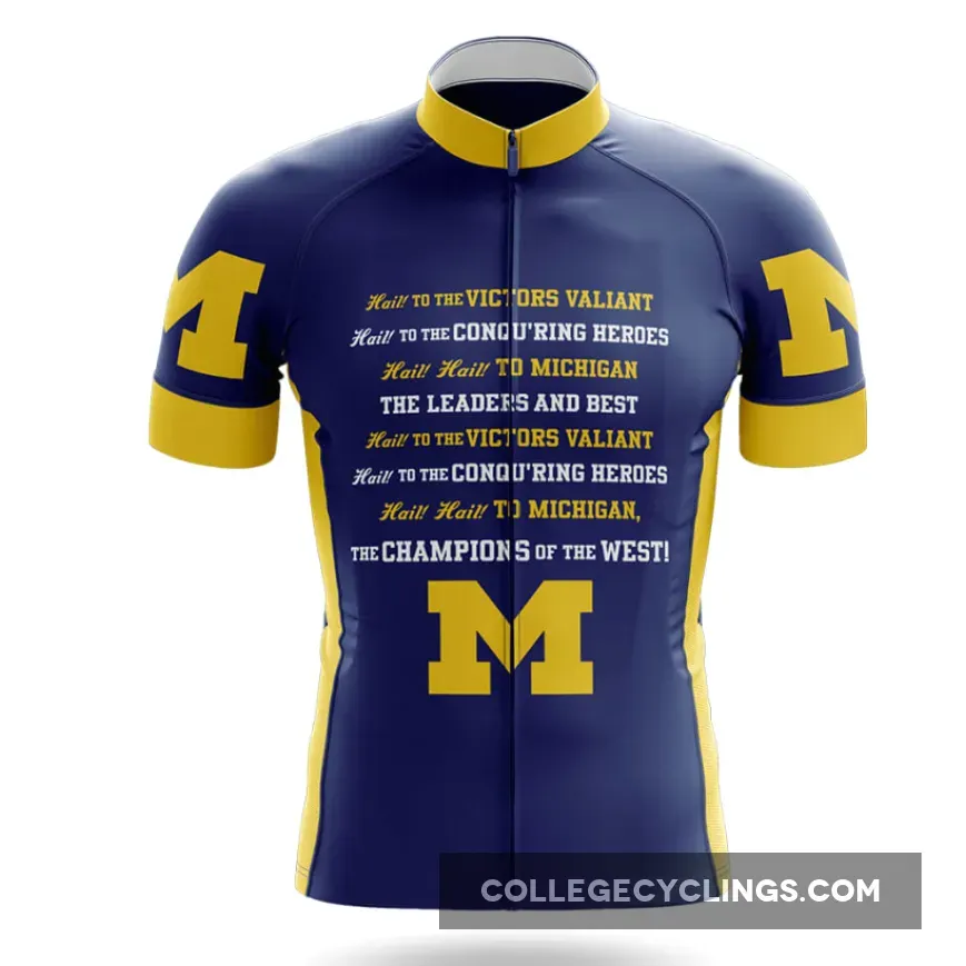 Wolverines Fight Song Cycling Jersey