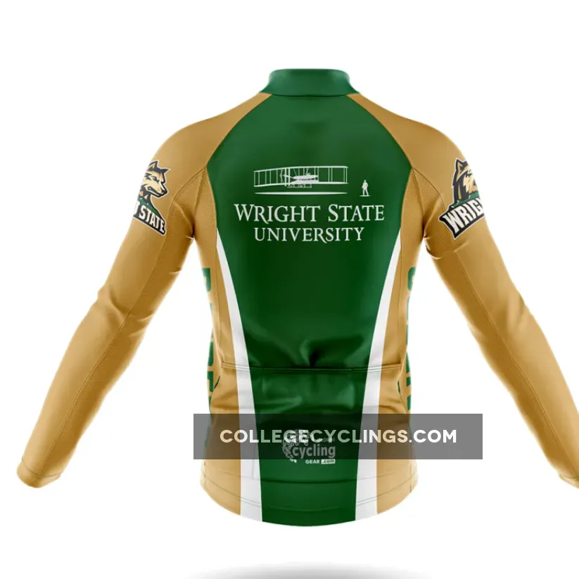 Wright State University Long Sleeve Cycling Jersey Wright State University Long Sleeve Cycling Jersey