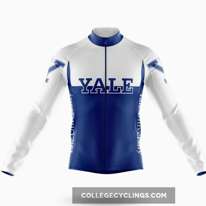 Yale University Long Sleeve Cycling Jersey Ver.2