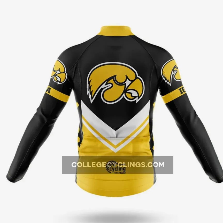 Yellow and Black Iowa Cycling Jersey Yellow and Black Iowa Cycling Jersey
